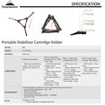 thumbnail image 2 of Portable Fuel Can Stabilizer Gas Canister Cartridge Holder Z41, 2 of 9