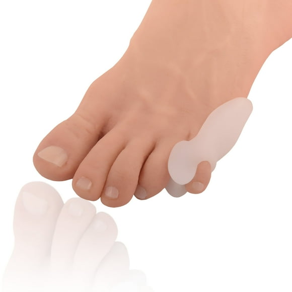 Dr. Frederick's Original Tailor's Bunion Shield Spacers - Soft Gel Bunionette Pads with Spacer - Tailors Bunion Pad Corrector - Fast Pain Relief for Men & Women - Pinky Toe Protection - 6 ct.