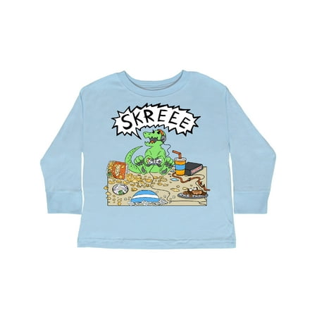 

Inktastic Gaming Dino Gift Toddler Boy or Toddler Girl Long Sleeve T-Shirt
