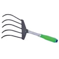 thumbnail image 4 of Raindrops Stainless Steel Rake Gardening Tool Set for Beach and Yard Use Outdoor Hand Tool, 4 of 8