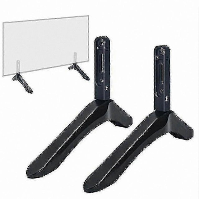 Adjustable TV Stand Mount for 32-65 Inch TVs, Durable Metal Base Bracket for Flat Screen Televisions