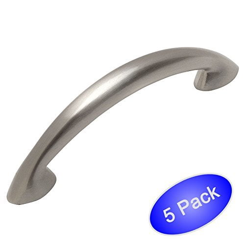 Cosmas 32364SN Satin Nickel Modern Hardware Arch Handle Pull