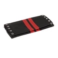 thumbnail image 1 of GROWTH TANK Tissu de Remplacement pour Chaise Longue Kits de Réparation de Chaise Tissu Respirant Rayures Rouges Noires, 1 of 9