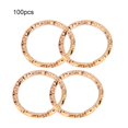 thumbnail image 2 of Clips Cheveux Anneaux, 100pcs Cheveux Tresses Cheveux Tresses Clips Cheveux Tresses Boucles Haute Intensité Sortie, 2 of 8