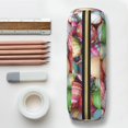 thumbnail image 6 of Uemuo Easter Eggs Printed Leather Pencil Case, Pencil Pouch, Portable Pencil Bag, Pen Case for& Office, 6 of 7
