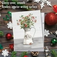 thumbnail image 5 of 1 Large Merry Christmas Greeting Card (8.5 x 11 Inch) - Jolly Jugs-Holly Merry Christmas J9547DXSG, 5 of 6