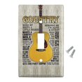 thumbnail image 2 of Guitar Country Music Plastic Wall Decor Toggle Light Switch Plate Cover, 2 of 4