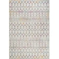 thumbnail image 2 of JONATHAN Y MOROCCAN HYPE 8 x 10 Area Rug, Boho Vintage Diamond - Ivory/Multi, MOH101E-8, 2 of 10