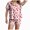 Red, variant on TOWED22 Halloween Pjs Women Fall Plus Size Button Up 2 Piece Pajama Sets Cute Lounge Short Sleeve Pajamas With Shorts(Hot Pink,L)