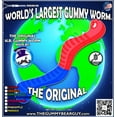 thumbnail image 2 of The Original World's Largest Gummy Worm - Cherry/Green Apple, 2 of 5