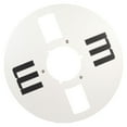 thumbnail image 2 of 1/4 10 Inch Empty Tape Reel, Recording Takeup Reel Opening Machine Part Silver Aluminum Alloy Bend   For Reel To Reel Tape Player, 2 of 8