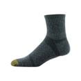 thumbnail image 7 of GOLDTOE Edition Mens Cushion Sole Quarter Socks, 6-Pack, 7 of 7