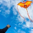 thumbnail image 4 of Cometa Dragón Crogift Roja para Adultos y Niños de 4 a 12 Años, 4 of 8
