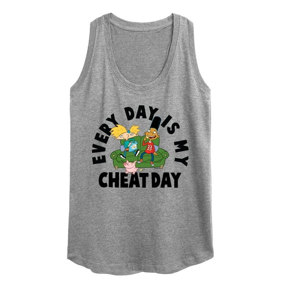 Hey Arnold! - Cheat Day - Women's Racerback Tank Top