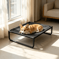 thumbnail image 3 of Elevated Dog Bed for Cats & Small Dogs, Dual Support Cooling Cot with Mesh, Portable Waterproof Pet Bed for Indoor/Outdoor Use, 3 of 6