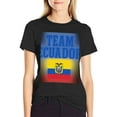 thumbnail image 3 of T-shirt Team Ecuador  Soft Cotton Adult Heat-Transfer Graphic T-Shirt - 180g Breathable Fabric, Unisex Summer Casual Wear with Durable Heat-Printed Design, 3 of 9