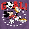 thumbnail image 3 of Disney - Mickey & Friends - Goal - Mickey Plays Soccer - Toddler And Youth Girls Short Sleeve Graphic T-Shirt, 3 of 5