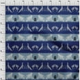 thumbnail image 3 of oneOone Cotton Flex Fabric Stripe|Bird & Monkey Ikat Print Fabric BTY 40 Inch Wide, 3 of 4