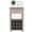 Light Gray, variant on Twelve wine compartments, open shelf | Ideal for home parties, easy access to wines