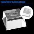 thumbnail image 4 of Miangastore Crystal-ball Base Adornment Transparent Glass-ball Base Desktop Crystal Adornment, 4 of 8