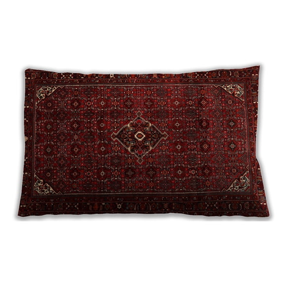 Ahgly Company Outdoor Rectangular Traditional Lumbar Throw Pillow, 13 inch by 19 inch