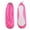 Hot Pink, variant on Satin Ballet Slipper Pencil Case Cosmetic Storage Pouch Zipper Closure Soft Lining Flat Shoe Shape Design