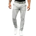 thumbnail image 1 of WEAIXIMIUNG Pantalon Habillé pour Homme Coupe Ajustée Extensible à Carreaux Pantalon pour Homme Coupe Ajustée Droit Rétro Hop Pantalon de Rue Jeans Pantalon, 1 of 5