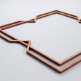 thumbnail image 5 of Ekena Millwork 11 3/8"W x 11 3/8"H x 1/4"T Small Fleming Decorative Fretwork Wood Wall Panels, Cherry, 5 of 18