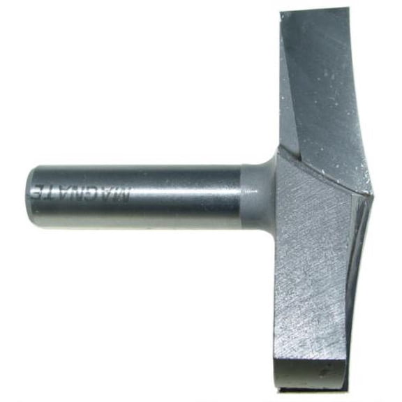 Magnate 7528 Combination Rope Molding Router Bit - 3" Cutting Diameter, 6-3/8" Radius, 0.179" Profile Height