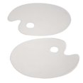 thumbnail image 1 of 2 Pack Clear Acrylic Paint Palette 10 x 6 Inches Art Palette for DIY Art Craft Painting, 1 of 5