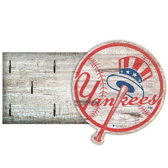 New York Yankees 6" x 12" Mounted Key Holder
