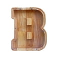 thumbnail image 2 of SPOORYYO Eco-Friendly Wooden Letter Money Box with Transparent Glass Front, Perfect for Kids' Savings, Birthday Gifts, and Home Decor, 2 of 6