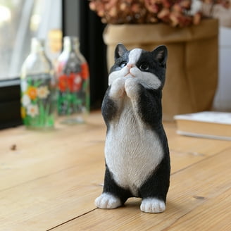 Hi-Line Gift Ltd 87757-02 Ginger Cat Looking Back Garden Statue