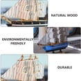 thumbnail image 3 of Tineasur Sailboat Figurine Ornament Nautical Decor Multi 1Set Home Decor Item, 3 of 7
