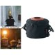 thumbnail image 2 of Accesorios Depósito de Almacenamiento de cilindros Bolsa de bolsillo resistente a las caídas Accesorios para la tapa del recipiente de Negro 80mmx120mm Sunnimix Tapa del recipiente de gas, 2 of 8