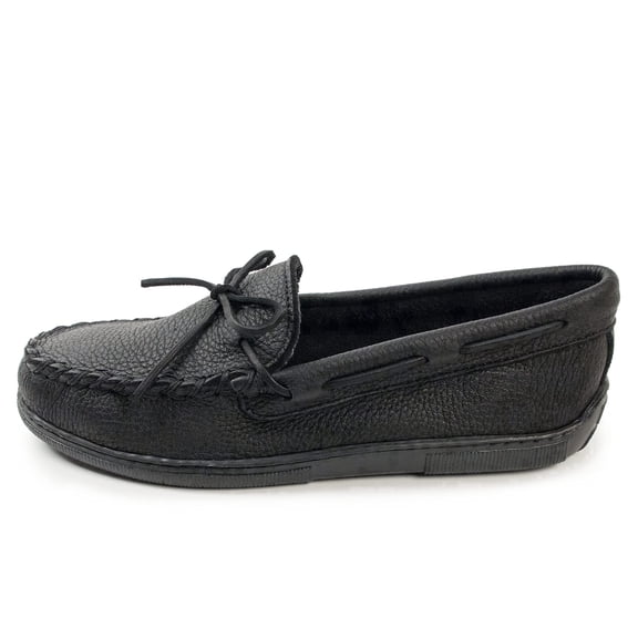 Minnetonka Men's Moosehide Classic,Black Moose,11 D(M) US