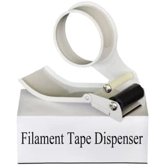 PSBM Filament Strapping Tape Dispenser Fits 2 Inch Tape Heavy Duty Metal Dispenser 1 Pc for Packing & Box Sealing