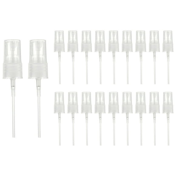 Uxcell Fine Mist Spray Top, Spray Bottle Nozzle Sprayer Top Replacement for Essential Oil Hair Care Home Beauty Clear for 18 Caliber