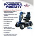 thumbnail image 2 of Ev Rider S12E- Blue Vita Xpress 4 Wheel Power Scooter Blue, 2 of 4