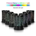 thumbnail image 2 of Chauffe-cire pour Fondants Parfumés avec Lumière DEL Changeante à 7 Couleurs, Design Classique Forêt Noire, Chauffe-Bougie à Huile, 2 of 4