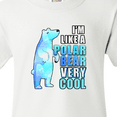 thumbnail image 4 of Inktastic Funny Polar Bear Youth T-Shirt, 4 of 5