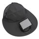 thumbnail image 1 of Sombrero De Ventilador Solar, Gorra De Béisbol Silenciosa, Gris Oscuro, Cómoda, Transpirable, Carga USB Para Pesca, Camping, Actividades Al Aire Libre, 1 of 7