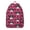 Rose-red-20, variant on Artistic Tropical Butterfly Backpack, Lightweight and Durable School Bag with Colorful Floral Pattern
