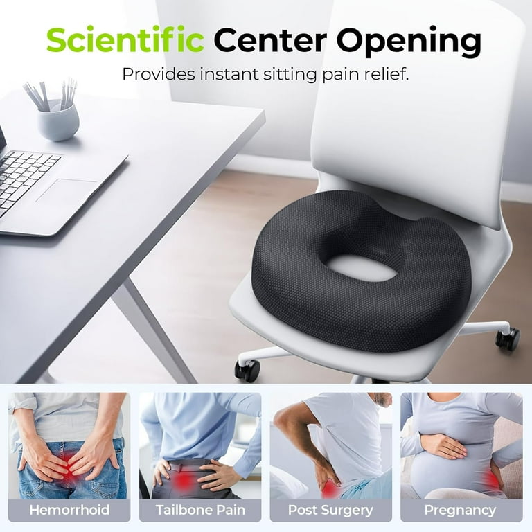 Donut Pillow For Tailbone Pain AUVON Donut Pillow For Tailbone