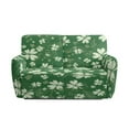 thumbnail image 3 of Xoenoiee Green Shamrock Music Note Print 6 Pieces Stretch Recliner Loveseat Covers St. Patrick's Day Decor Soft Reclining Couch Cover with Pockets Anti-Slip Sofa Slipcover Fitted Furniture Protector, 3 of 6