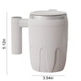 thumbnail image 3 of TIMIFIS Electric Coffee Cup Automatic Magnetic Stirring Coffee Mug, Rotating Home Office Travel Mixing Cup Stainless Steel Self Mixing Coffee Cup Apartment Essentials, 3 of 8