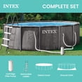 thumbnail image 5 of INTEX 26741EP Prism Frame 15'x48" Above Ground Pool w/ Pump, Ladder, Cover, Ground Cloth, 5 of 12