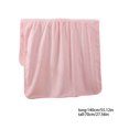 thumbnail image 3 of Oggfader Bath Towels on clearance Velvet Bath Towel For Adult Daily Use At Home Absorbent Dry Hair Towel That Does Not Hair Beach Towel Strip Patterned Bath Towel Pink, 3 of 5