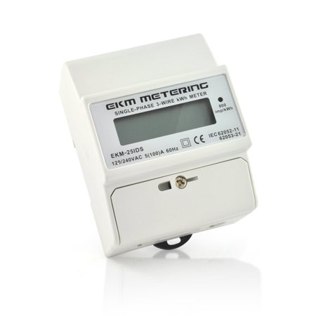 - Electric kWh Meter, 100A 120/240 Volt, 3-Wire, 60Hz