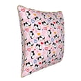 thumbnail image 2 of Haiem Cartoon Cat And Heart Print Velvet Soft Solid Decorative Square Throw Pillow Covers Set with Elegant Piping Christmas Cushion Case for Sofa Bedroom Car-18"x18", 2 of 8